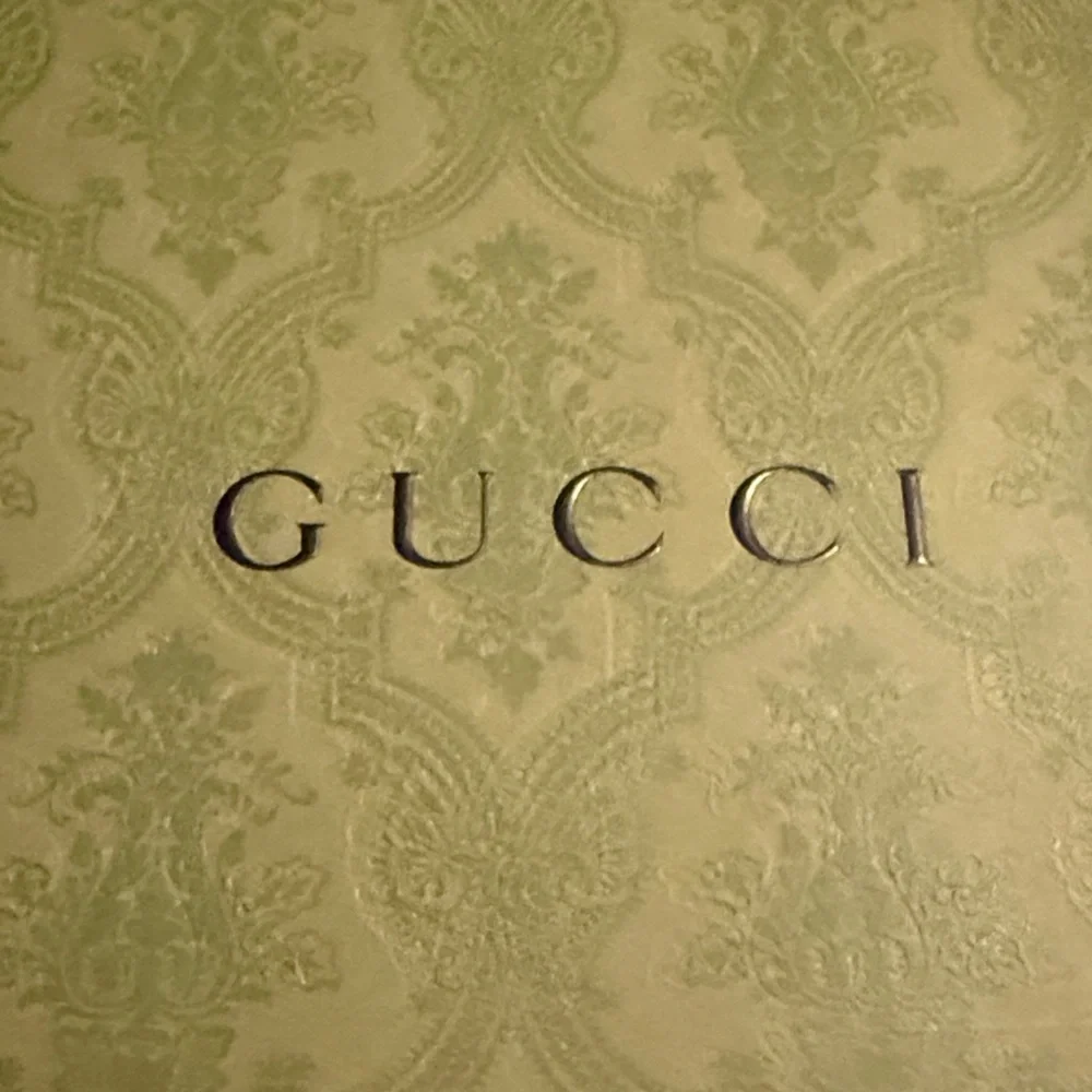 Gucci authentic Olive Green Decorative Box